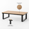 Imera Outdoor Coffee Table - Image 11